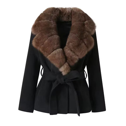 Fur coat