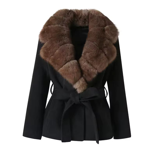 Fur coat