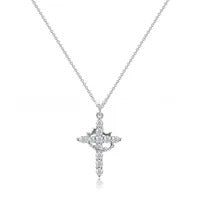 Crown Cross Necklace