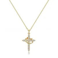 Crown Cross Necklace